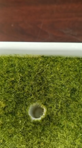 Pot Bonsai / Pot Plastik Persegi Putih