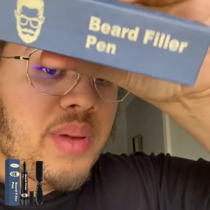 East Moon Beard Filler 1 set —Helps Cover Sparse Spots Provides Long Lasting Color For Men Lightweight Smudge Resistant For Thinning Patchy Beard Daily Grooming Men Beard Touch Up Stick