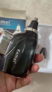 Kemei | Máy Tỉa Lông Mũi Tai Kemei KM-664 Hướng Dẫn Sử Dụng Bằng Tay Không Cần Điện Chống Nước Thiết Bị Vệ Sinh Cá Nhân