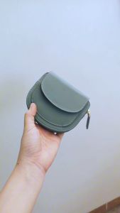 LOAFIE กระเป๋าสตางค์ กระเป๋าใส่บัตร สีครีม (Cream)