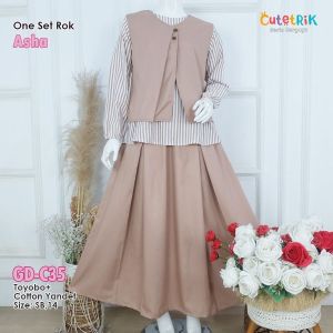 Setelan Anak dan Remaja Set Rok Asha by Cutetrik