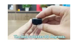 FAST DELIVERY Kamera Mini Pengintai Tersembunyi untuk Vlog Full HD 1080P Night Vision Infrared