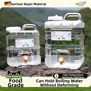 ZHENMIAO | Food-Grade PC Car Water Bucket With Faucet