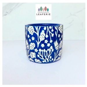 The Leaferie Marina plant pots. Ceramic flowerpot . flowerpots . flower pot . planter planters
