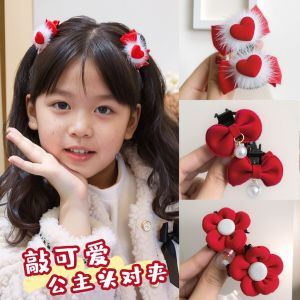 เครื่องประดับผมรูปผีเสื้อสุดน่ารักสำหรับเด็กผู้หญิง เครื่องประดับผมปีใหม่ ดอกไม้ เครื่องประดับผมสุดหวานสำหรับเด็กผู้หญิง