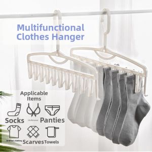 Multi-functional Rotating Plastic Hanger