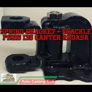BONUS BUSHING | Spring Shackle Rear / ANTING / AYUNAN PER BELAKANG PS135 PS125 CANTER RAGASA MITSUBISHI | SUKU CADANG TRUK