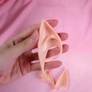 1 Pair Elf Ears Cosplay Anime Accessories Perhiasan Cosplay Anime