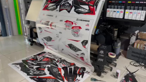 Decal Stiker KLX BF - Dtracker - Gordon - Free Custom Full Body