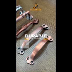 Nasara Classic Cabinet Door Handle Antique Copper Furniture Wardrobe Drawer Handle Pemegang Perabot