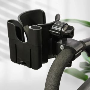 Phone Cup Holder for Baby Carriage 360 Rotate Coffee Milk Water Bottle Support Adjustable Baby Pram Stroller Accessories