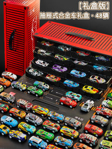 Alloy Childrens Toy Car Set Inertial Sliding Race Car Baby 1-3 Years Old Boys 2 Birthday Gifts Metal Toy Car Set for Kids