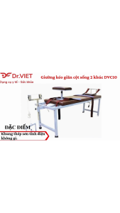 Giường kéo giãn cột sống 2 khúc – Sản phẩm tiện dụng hỗ trợ chăm sóc vùng lưng cột sống