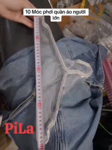 Combo 10 Móc Nhôm Phơi Quần Áo Người Lớn Giá Rẻ