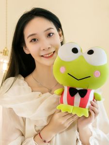 QIAOSHANG | Cute Frog Plush Toy for Girls Bedtime Companion Birthday Gift