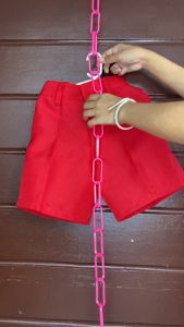 Red Garterized Shorts School Uniform for Boys Elementary High School | BZ Boutique