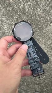 Orange Camouflage Silicone Watch Wristband Replacement Strap For Garmin Forerunner 735XT 230 235 620 630 Smart Sports Watch