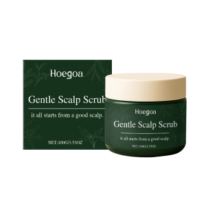 hoegoa | Nourishing Scalp Scrub: Gentle Formula Deeply Cleanses Nourishes and Volumizes for a Healthy & Comfortable Scalp