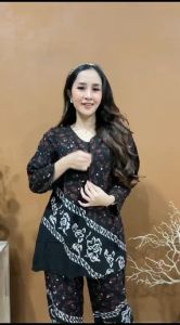 Setelan wanita Setelan rayon twil one set wanita