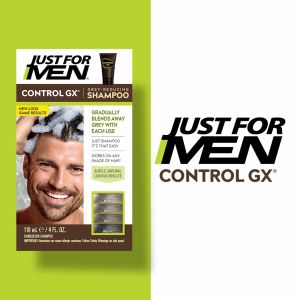 Just For Men Control GX® Grey-Reducing Shampoo 118ml | Ammonia Free Hair Dye