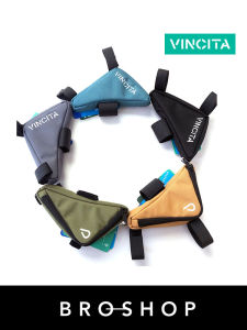 Vincita Brompton Foldable Bicycle Frame Triangle Bag Tool Storage Pouch Universal Cycling Waist Bag for Bicycling Equipment