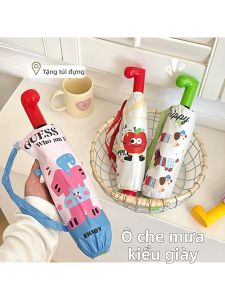 Childrens Foldable Sun And Rain Protection Umbrella