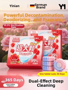 Yinian | Chất Tẩy Rửa Toilet Mạnh Loại Bỏ Vết Bẩn Diệt Khuẩn Khử Mùi Hương Thơm