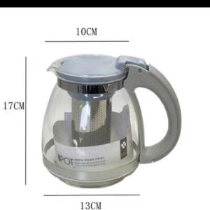 Heat-resistant Glass Thickened Teapot with Filter