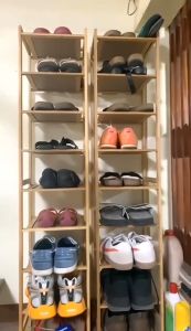 9 Layers Shelf Storage Shoe Rack Organizer Clothe Storage Kitchen Organizer Cabinet Display