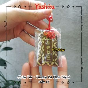 Móc Khóa Yushou Tiền Tài - Mẫu 16 (Kiểu Omamori) Có sẵn