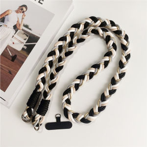 Creative Woven Mobile Phone Lanyard Crossbody Long Rope Outdoor Sturdy Straps For Camera Cellphone Hand Made Neck Lanyards