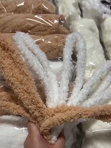 2 Set Kawat Bulu Wol Jumbo 1 Meter & Bahan Boneka Tebal