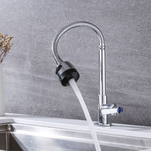 Sink Kitchen Faucet Extension Connector Filter Water Purifier & Wall-Mounted Gooseneck Faucet