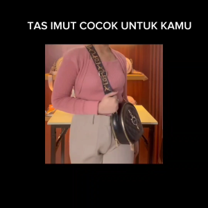 MAHBHELIYA orisinil import PP3 Tas wanita Small Tas KERJA slempang wanita