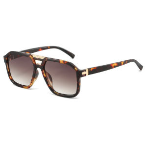 JN IMPRESSION New double-beam fashionable and simple square large frame versatile sunglasses