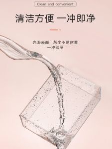 Acrylic Hamster Bath Room with Cover Sand Basin Transparent Pet Toilet for Golden Retriever Hamsters Toy Scenic Decoration