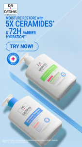 Dr Dermis Moisture Restore Cream To Foam Cleanser 250ml | Gentle Cleanser for Face & Body