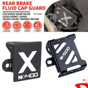 Motorcycle Accessories NX 500 400 FOR HONDA NX500 NX400 2025 2024 Rear Brake Bump Fluid Reservoir Oil Cup Cover Protective Guard
