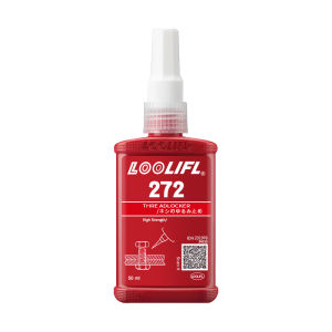 LOOLIFL 272 High Strength Screw Locking Agent High Temperature Resistant Anaerobic Threadlocker Anti-loosening Anti-leakage Glue