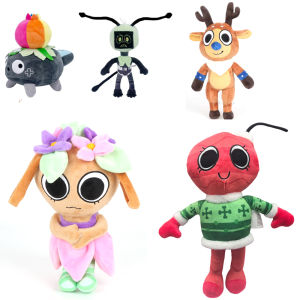 2026 New Dandys World Plush Toy Cute Dandy Scrap Stuffed Horror Game Pebble Plushie Soft Pillow Doll Kawaii For Children Gift