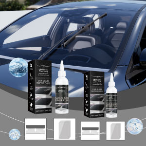 ชุดซ่อมกระจกรถยนต์ ซ่อมรอยแตก รอยขีดข่วน เรซิ่นอีพ็อกซี่ เครื่องมือระดับมืออาชีพสำหรับซ่อมรอยแตกกระจก ชุดฟื้นฟูป้องกันรอยขีดข่วน