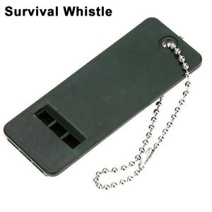 3-frequency Survival Whistle Outdoor High Decibel Survival Whistle for Hiking Camping Hunting Light-weight Whistle