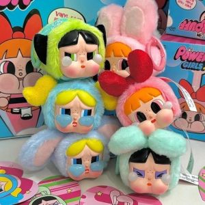 Crybaby Vinyl Face Plush Doll Baby Girl Anime Figures Surprise Box  Crybaby Action Figure Backpack Bag Pendant Toy Gifts
