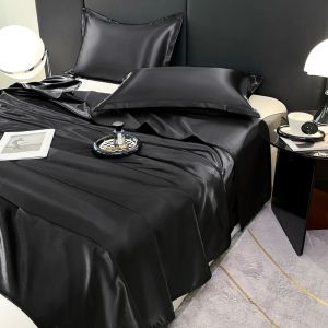 JIFANPAUL | Bộ Drap Giường Ba Mảnh Rayon Mát Mẻ Hợp Mùa Hè Gấp Được Giặt Máy Được An Toàn Cho Trẻ Sơ Sinh