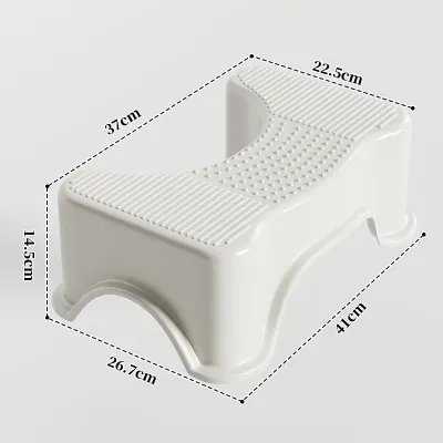 evesigar | Elevating Bathroom Stool for Toilet Aid