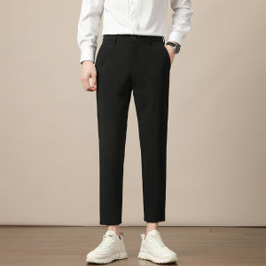TUCANO | Men Slim Fit Straight Dress Pants 9 Length