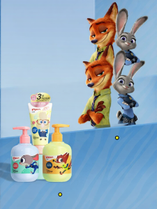 Pigeon | Sữa Tắm & Gội Cho Bé Từ 3+ Zootopia