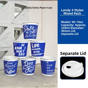 Disposable Coffee Cup With Lid Leak Proof