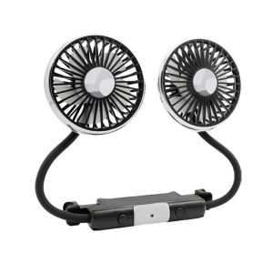 High Power Dual USB Car Fan