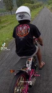 Baju Kaos Pria Racing Hell 57 Kaos Distro Racing Kaos 2 Tak Baju Kaos Pria Kekinian Dan Trendy Kaos Termurah Rollis Store